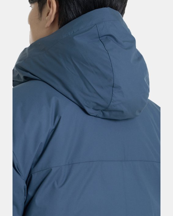 남성 ColdGear® Infrared 라이트웨이트 다운 재킷 in Gray image number 4